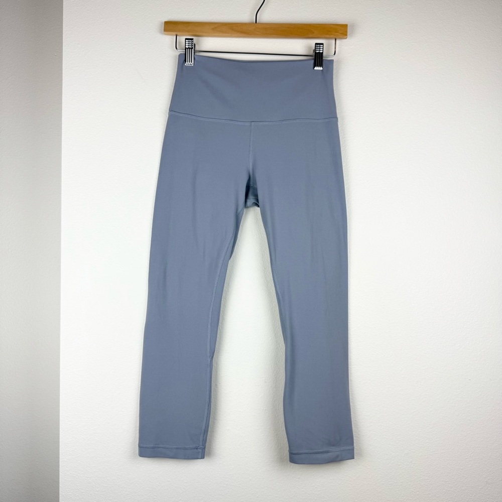 Lululemon Align Crop 21" Light Blue Chambray‎ - Picture 5 of 11